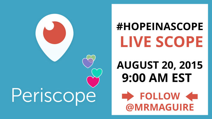 Periscope with Mary Rose Maguire