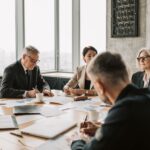 people having a meeting